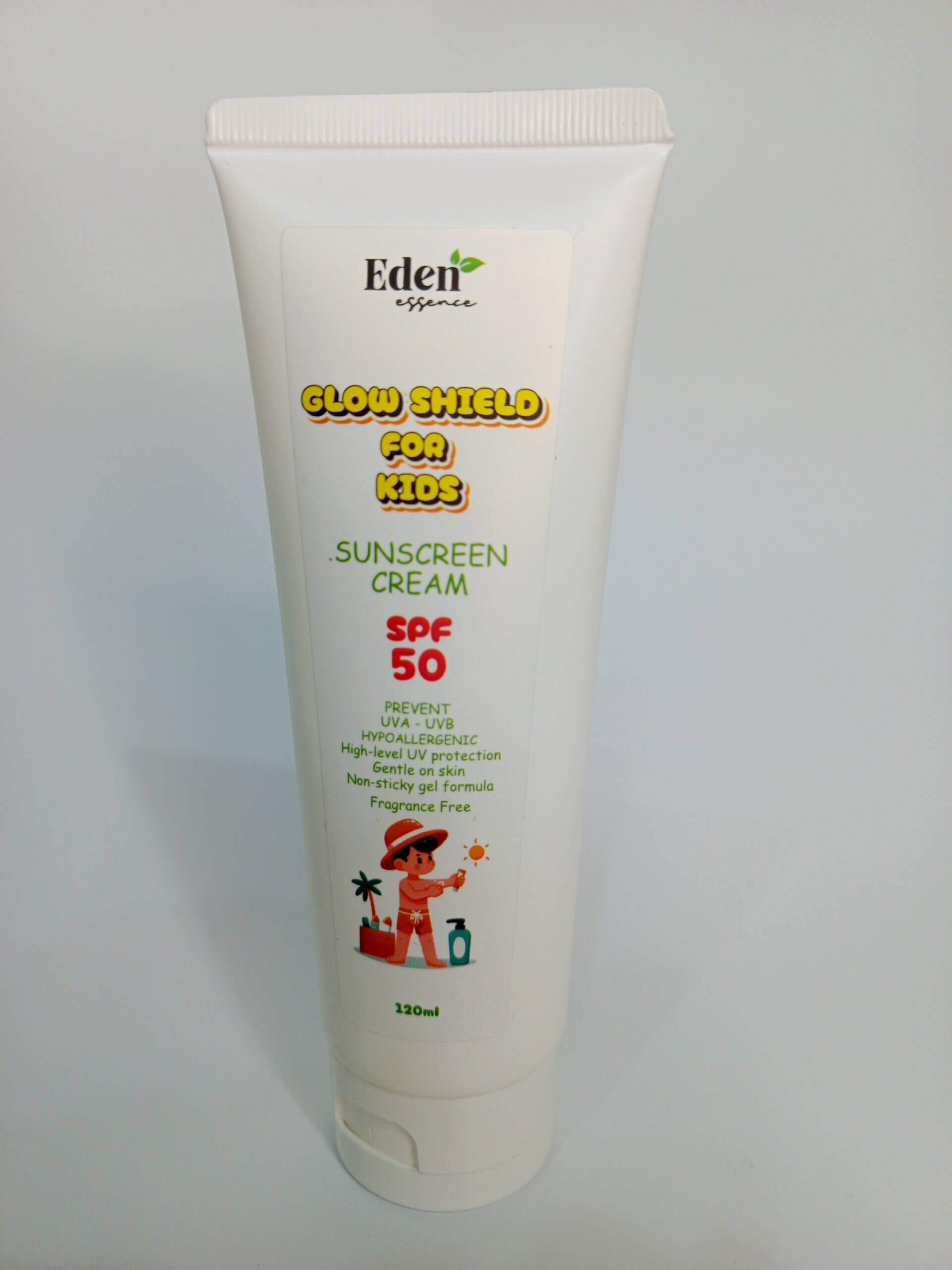 Glow Shield for Kids Sunscreen Cream SPF 50 1 Glow Shield for Kids Sunscreen Cream SPF 50
